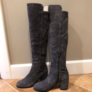 Stuart Weitzman ALLJACK stretch suede boots